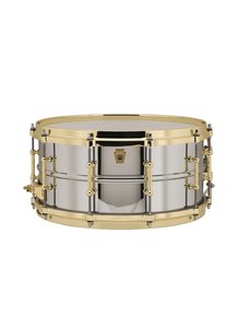 Ludwig Ludwig 402 Chrome Over Brass 14" x 6.5" Snare Drum