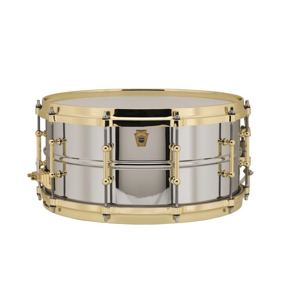 Ludwig Ludwig 402 Chrome Over Brass 14" x 6.5" Snare Drum