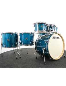 Tama Tama Superstar Classic 22" Drum Kit in Gloss Sapphire Lacebark Pine