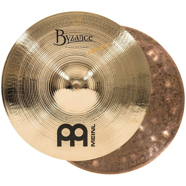 Meinl Meinl Byzance 14" Brilliant Serpent Hi-Hat Cymbals