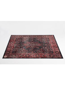 Drum n Base Drum n Base 1.85 x 1.6m Mat in Red Vintage Persian