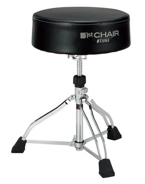 Tama Tama Round Ride XL Drum Throne, Black Seat