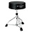 Tama Tama Round Ride XL Drum Throne, Black Seat