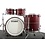 Tama Tama Star Bubinga Drum Kit in Dark Red Cordia