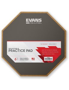 Evans Evans 6" Real Feel 1 Sided Pad