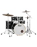 Pearl Pearl Export 22" Drum Kit Jet Black with Pearl 830 Hardware Pack & Sabian SBR Cymbal Set