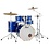 Pearl Pearl Export 22" Drum Kit, High Voltage Blue with Pearl 834 Hardware Pack & Sabian SBR Cymbal Set