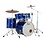Pearl Pearl Export 22" Drum Kit, High Voltage Blue with Pearl 834 Hardware Pack & Sabian SBR Cymbal Set