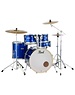 Pearl Pearl Export EXX 20" Drum Kit High Voltage Blue with Pearl 830 Hardware Pack & Sabian SBR Cymbal Set