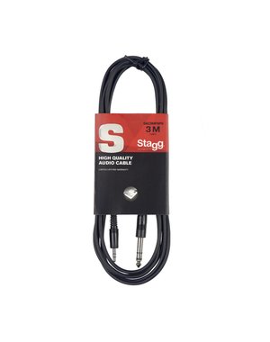 Stagg Stagg Audio Cable Jack/Mini Jack (m/m), 3 Metres