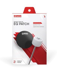 Evans Evans Black Single Bass Drum EQ Patch