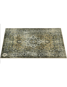 Drum n Base Drum n Base 1.3m x 90cm Mat in Green Vintage Persian