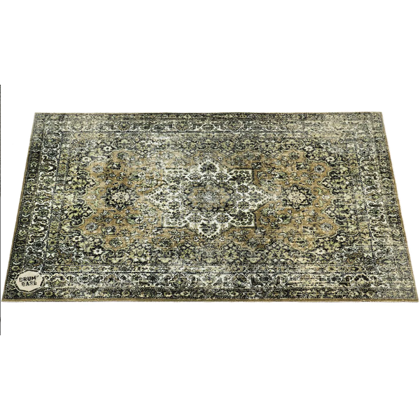 Drum n Base Drum n Base 1.3m x 90cm Mat in Green Vintage Persian