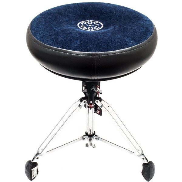 Roc n Soc Roc n Soc Blue Round Top with Gibraltar Short Base Stool