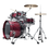 Tama Tama Starclassic 22" Walnut Birch Drum Kit, Molten Dark Raspberry Fade