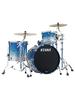 Tama Tama Starclassic Walnut Birch 22" Drum Kit, Molten Blue Ice Fade