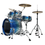 Tama Tama Starclassic 22" Walnut Birch Drum Kit, Molten Blue Ice Fade