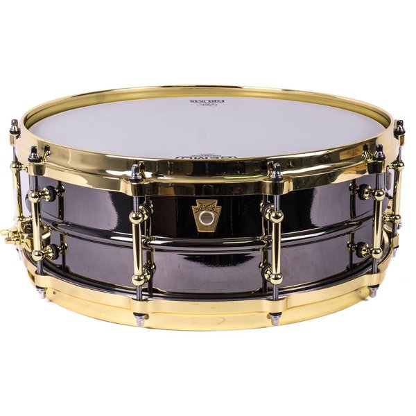 Ludwig Ludwig Black Beauty 14" x 5” Snare Drum, Brass Tube Lugs