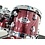 Pearl Pearl Export 20" Drum Kit, Black Cherry Glitter with Pearl 830 Hardware Pack & Sabian SBR Cymbal Set