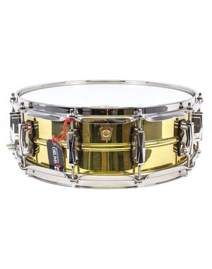 Ludwig Ludwig Super Series Brass 14” x 5” Snare Drum, Nickel Hardware