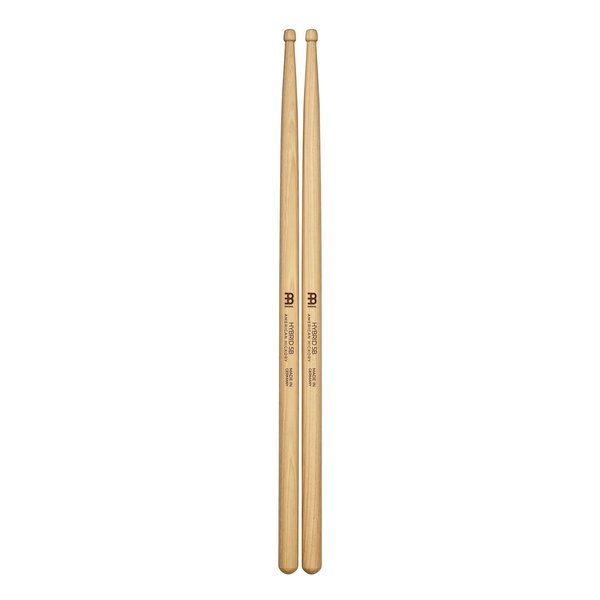 Meinl Meinl 5B Hybrid Hickory Wood Tip Drum Sticks