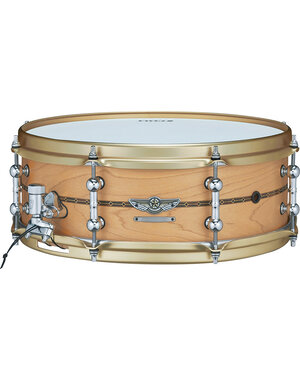 Tama Tama Star Reserve 14" x 5" Solid Maple Snare Drum, Oiled Natural Maple