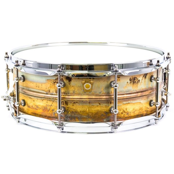 Ludwig Ludwig Supraphonic Raw Brass 14" x 5" Snare Drum with Tube Lugs