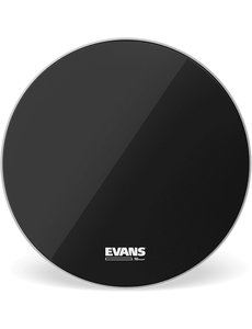 Evans Evans 22" EQ3 Resonant Black Bass Drum Head (No Port)