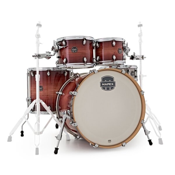 Mapex Mapex Armory 22 Studio Drum Kit, Redwood Burst