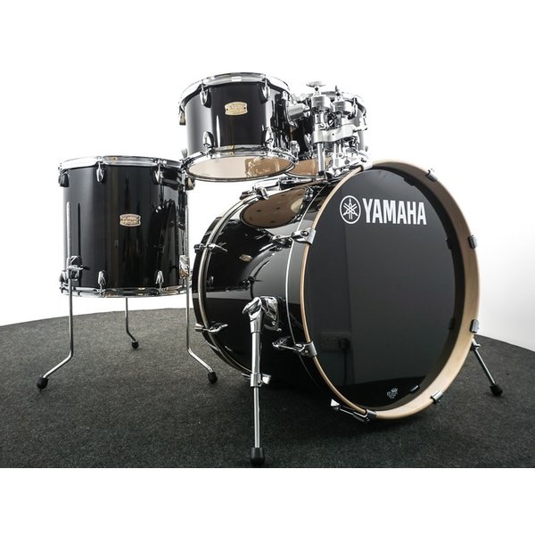 Yamaha Yamaha Stage Custom Birch 22" Drum Kit, Raven Black