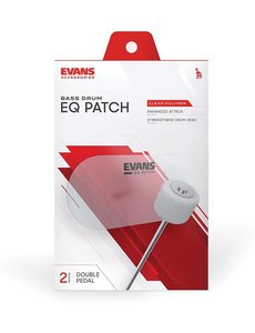 Evans Evans Clear Double Bass Drum EQ Patch
