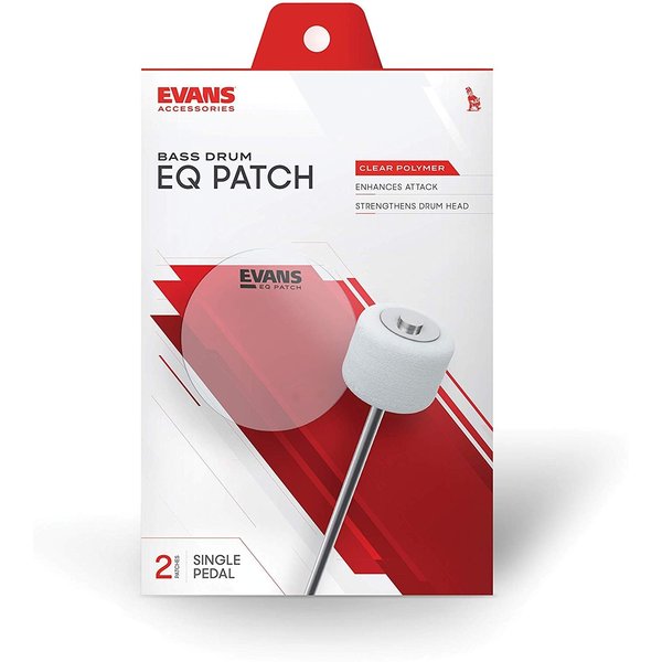 Evans Evans Clear Single Bass Drum EQ Patch