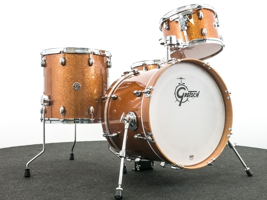 Gretsch Catalina Club Jazz Kit, Bronze Sparkle | Graham Russell Drums -  Graham Russell Drums
