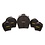 Hardcase Hardcase Rock Drum Kit Case Set