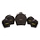 Hardcase Hardcase HROCKFUS(2) Drum Case Set
