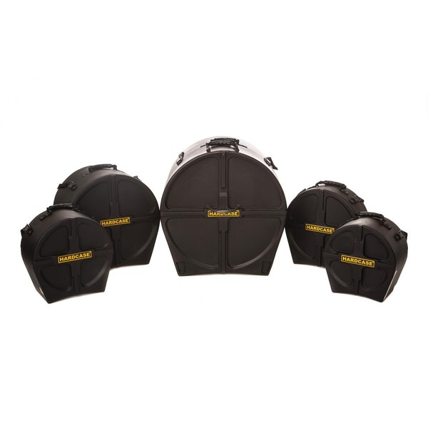 Hardcase Hardcase Standard Drum Case Set