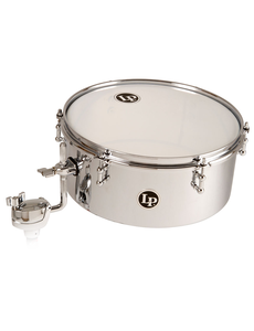 Latin Percussion LP 13” Drum Set Timbale, Chrome