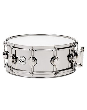 DW Drums DW Collectors 14" x 6.5” Stainless Steel Snare Drum