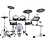 Yamaha Yamaha DTX10K-X E-Drum Set, Black Forest