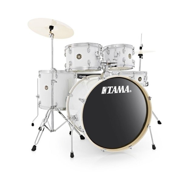 Tama Tama Rhythm Mate 22” Drum Kit with Hardware, White