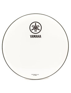 Yamaha Yamaha 18" White New Logo Bass Drum Head