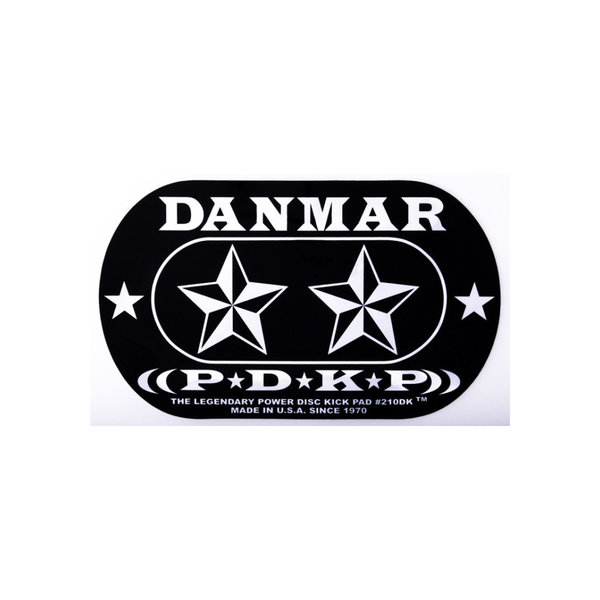 Danmar Danmar Double Impact Bass Drum Pad Star