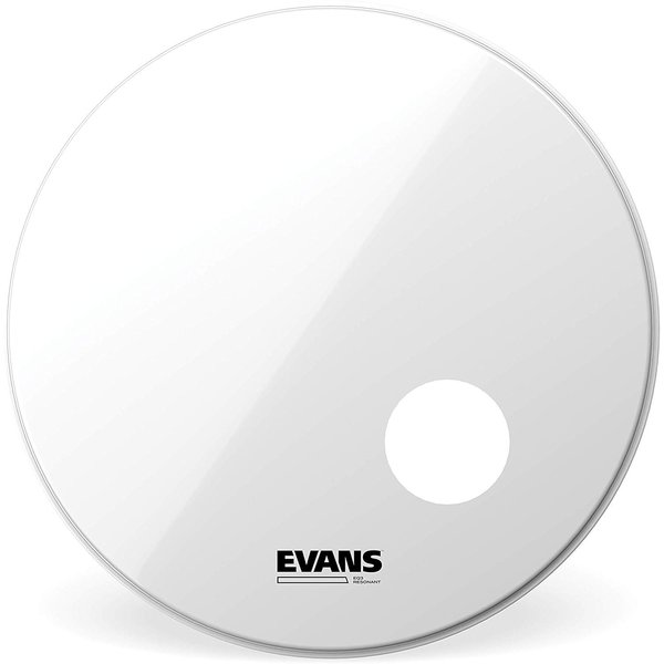 Evans Evans 24" EQ3 Resonant Smooth White Bass Drum Head