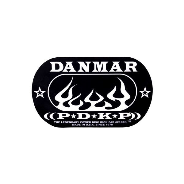 Danmar Danmar Double Impact Bass Drum Pad Flame