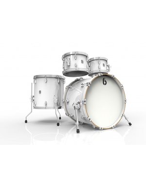 British Drum Co. British Drum Co. Legend Fusion Drum Kit, Picadilly White