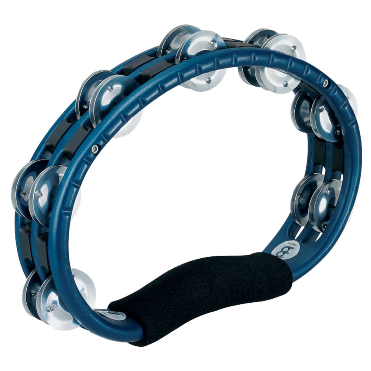 Meinl Handheld ABS Tambourine - Blue - Graham Russell Drums