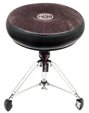 Roc n Soc Roc n Soc - Grey Round with Gibraltar Base Stool