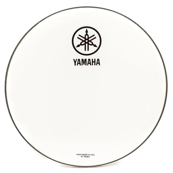 Yamaha 22" P3 White New Logo Bass Drum Head Graham Russell Drums