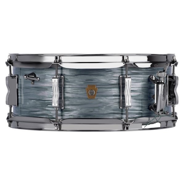 Ludwig Ludwig Jazz Festival 14" x 5.5” Snare Drum, Vintage Blue Oyster