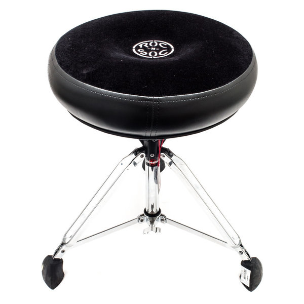 Roc n Soc Roc n Soc - Black Round with Gibraltar Base Stool